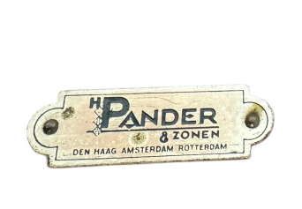 Art Deco Amsterdamse School Cart or Trolley by Paul Bromberg for Pander, 1920s